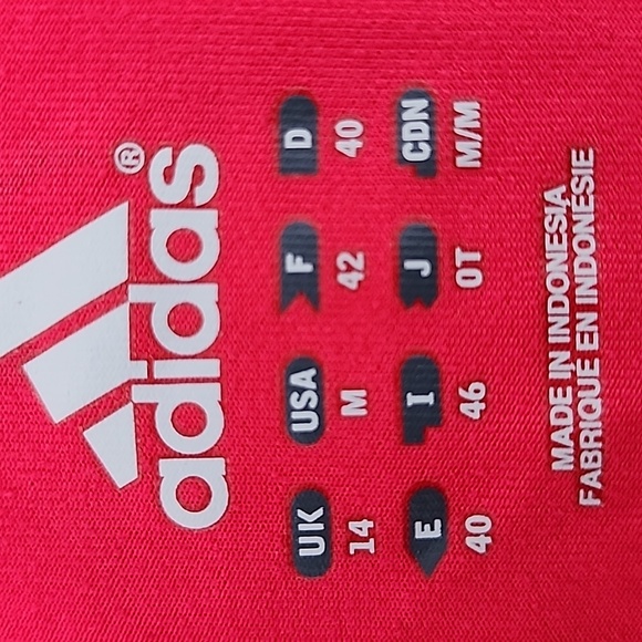 ADIDAS Climalite Medium  pink running shirt - Picture 6 of 11
